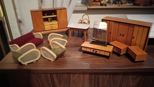 Puppenstubenmöbel konvolut - puppenstubenmöbel,,