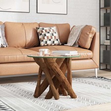 vidaXL Couchtisch Massivholz