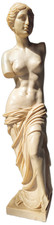 Venus de Milo Statue aus