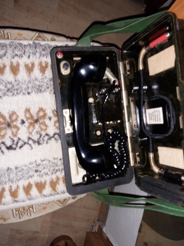 Original ddr nva feld telefon - original,