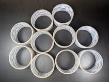 10 leere Klebebandrollen / Packbandrollen Papprollen Paketbandrollen