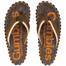 Gumbies - damen unisex Flip Flops Zehentrennner CAIRNS - ORANGE