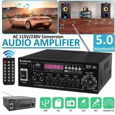 Bluetooth Verstärker HiFi Stereo Amplifier Digital FM 2.0 Kanal Vollverstärker