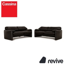Cassina Maralunga Leder Sofa