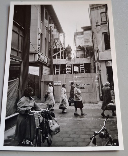 Altes foto vintage - altes, baustelle