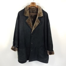 Vintage Lammfelljacke Herren