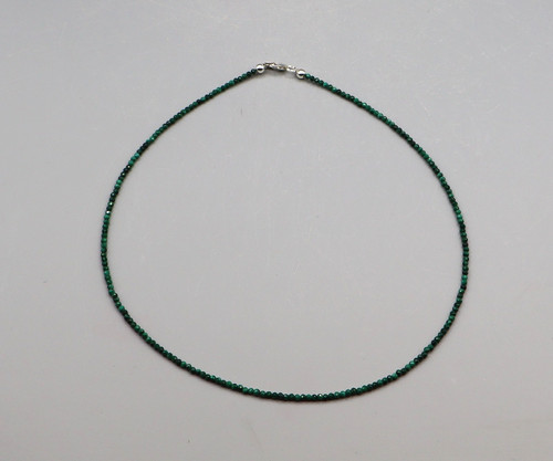 Kette halskette malachit mm - malachit,