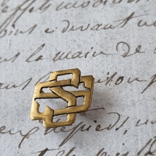 Monogramm buchstaben messing - monogramm,