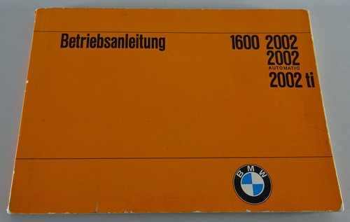 Betriebsanleitung bmw 1600 - 1600, /