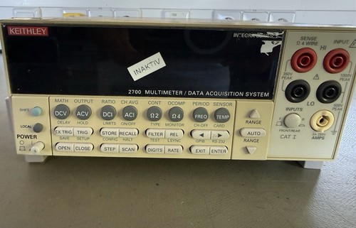 Keithley 2700 multimeter data - 2700, multimeter/data