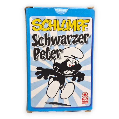 Schlumpf schwarzer peter - schwarzer,