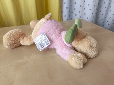 Nici elch liegend rosa plüsch - rosa,