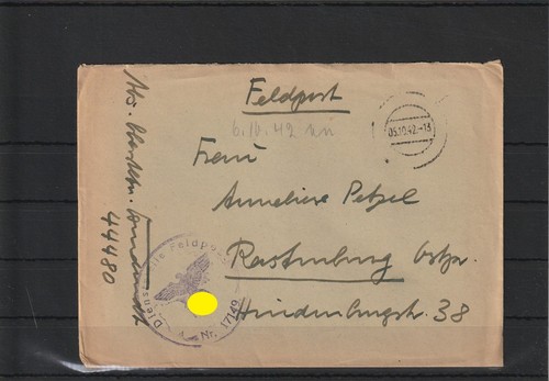 Feldpostbrief nach