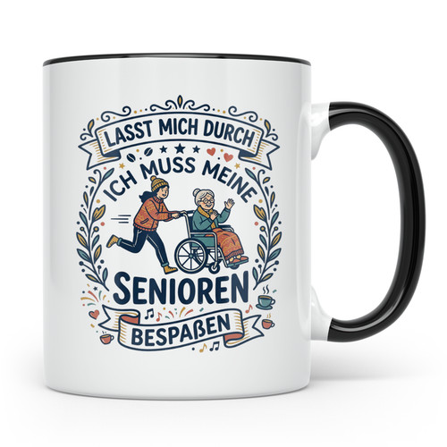 Pflegekraft tasse senioren - tasse,