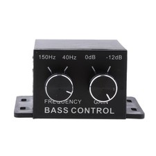 Auto remote bass control - auto, rca