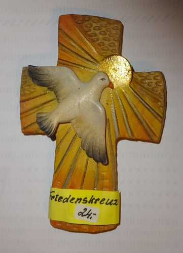 Holzfigur lichtkreuz bzw - holzfigur,