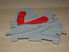 Lego Duplo Eisenbahn weiche hell grau