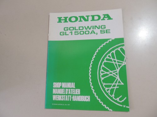 1998 honda goldwing gl1500 - 1998,
