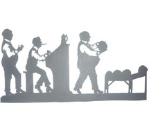 Original Scherenschnitt. " Die