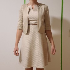 Comma Kleid mit Blazer Gr. 36