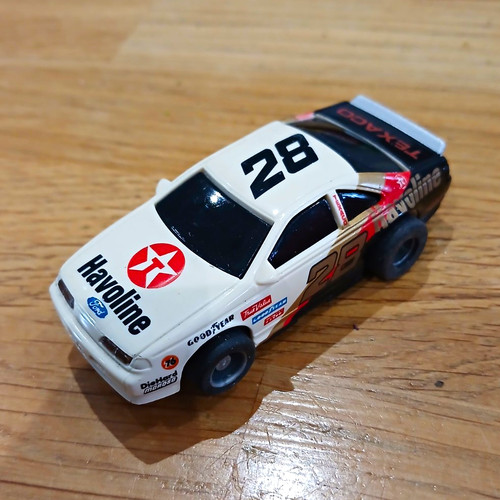 Tyco slotcar havoline 28 - ho,