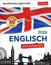 Englisch Sprachkalender 2026 -