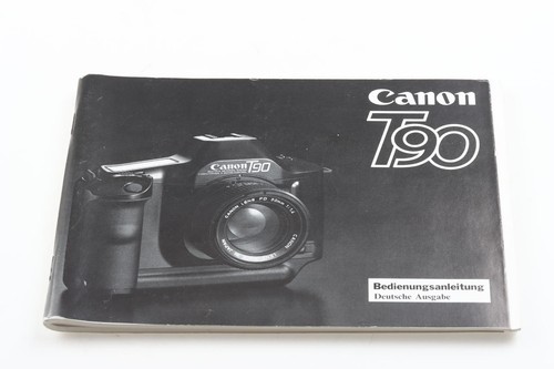 Canon t90 bedienungsanleitung - canon,