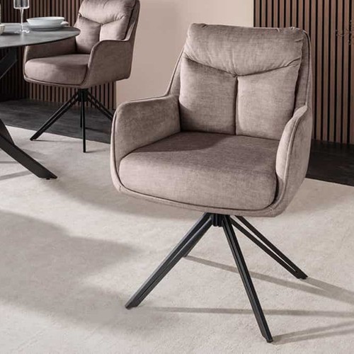 Drehbarer stuhl athena taupe - drehbarer,