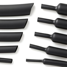 Schwarzer Schrumpfschlauch 2:1