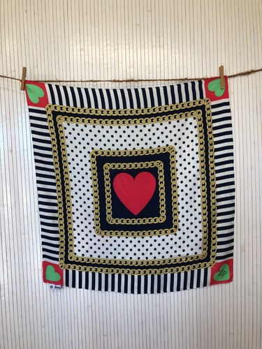 Seidenschal quadrat moschino - seidenschal,