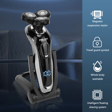 5 In 1 Elektrorasierer Herrenrasierer Akku Rasierer Nass Trocken Rasierapparat