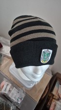 Harry Potter Wollmütze – Grün mit Slytherin-Hauswappen