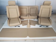 Bezüge der Ausstattung vom Golf 1 Cabrio aus Kunstleder in hellbeige