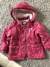 Kinder Mantel 92 Oliver Rot Pink  Jacke  Lila