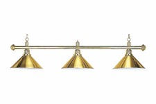 Billardlampe Lampe Leuchte ELEGANCE 3- flammig messing Ø 35cm