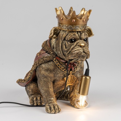 Tischlampe hund bulldogge mit - tischlampe,