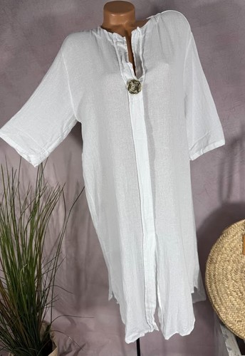 Summer beach dress tunic linen