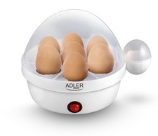 Adler Eierkocher für 7 Eier 450 Watt mit Signalton AD 4459 