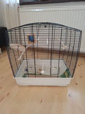 Vogelkäfig mit Zubehör - wie NEU