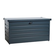 B-Ware Kissenbox Auflagenbox Gartenbox Metall Aufbewahrungsbox Gartentruhe