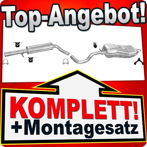 Auspuff für golf 1 8 - für, 1.8