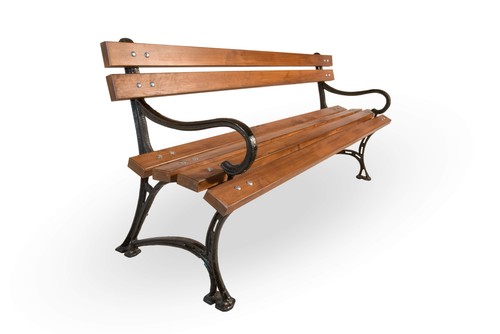 Gusseisen gartenbank parkbank - gusseisen,