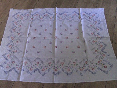 Tischdecke aus omas - aus,