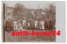 AK Magdeburg Militär- und Gesang-Verein 129er Kinderfest Anlage Immergrün M292