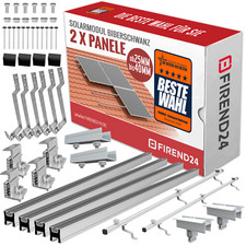 2x PV Montage Set Halterung