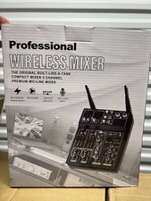 4 Channel Sound Audio Mixer