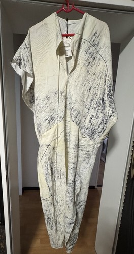 Zara gemustertes midikleid - gemustertes,