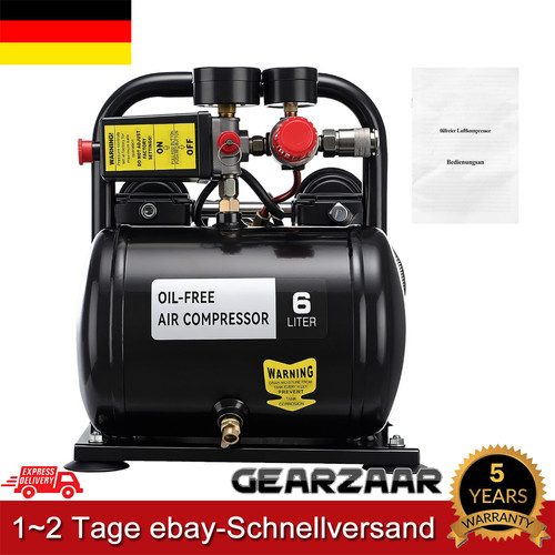 Flüsterkompressor - 6l,