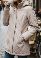 Guess Damen Jacke mit Kapuze