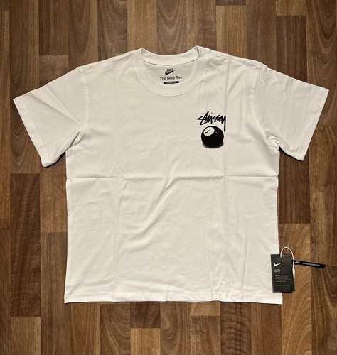 Stüssy 8ball shirt weiß - 8ball, |